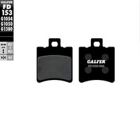 BremsbeläGe Galfer FD153G1050 Semi-Metall Scooter Vorne, 6,5Mm FüR Piaggio