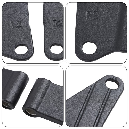 Fit For Jeep Wrangler JK 2007-2018 Black Steel Body Door Hinge Replacement Set - Picture 18 of 18