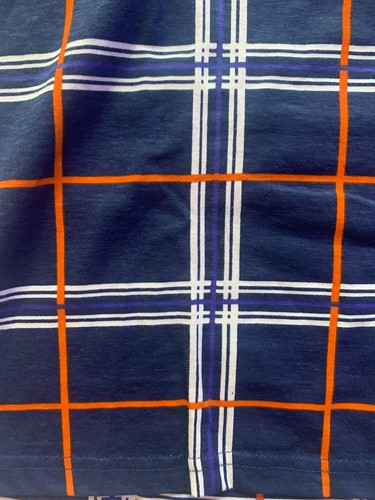 Straight Faded Men's Crewneck T-Shirt Navy w/Red White Stripes Size M NWT - Imagen 8 de 10