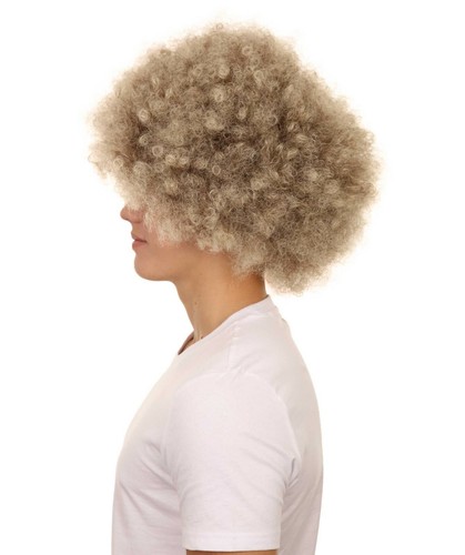 Super Size Jumbo Afro Brown Wig Halloween Cosplay Party Fancy Dress Hair HM-1139 - Picture 4 of 10