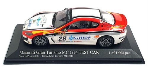 Minichamps 1/43 Scale 400 101228 - Maserati Gran Turismo MC GT4 Test Car 2010 - Picture 3 of 5