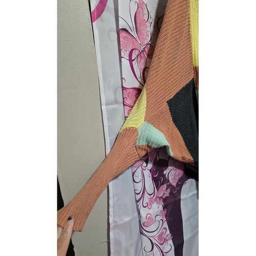 Cárdigan para mujer pequeño mediano Umgee bloque de color muy grande nuevo con etiquetas - Imagen 6 de 9