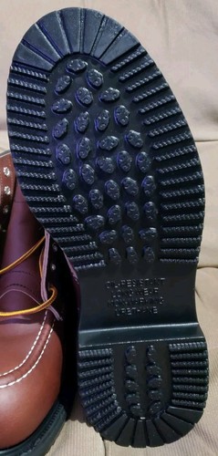 Red Wing (8249) 6" Oil Resistant Long Wear Steel Toe Safety Work Boots Size 9 E3 - Picture 11 of 12