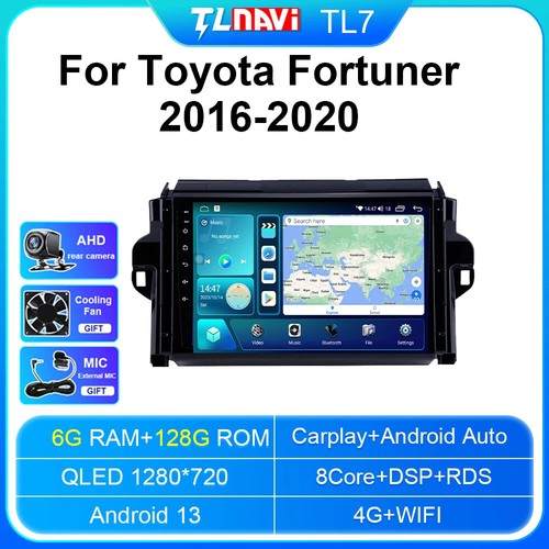 Für Toyota Fortuner 16-20 Autoradio Multimedia Video Player Navigation - Bild 19 von 48