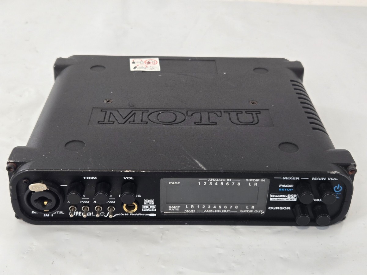 MOTU UltraLite mk1 ＋Firewireカード 動作確認済 MOTU UltraLite mk1 ＋Firewireカード 動作確認済 MOTU