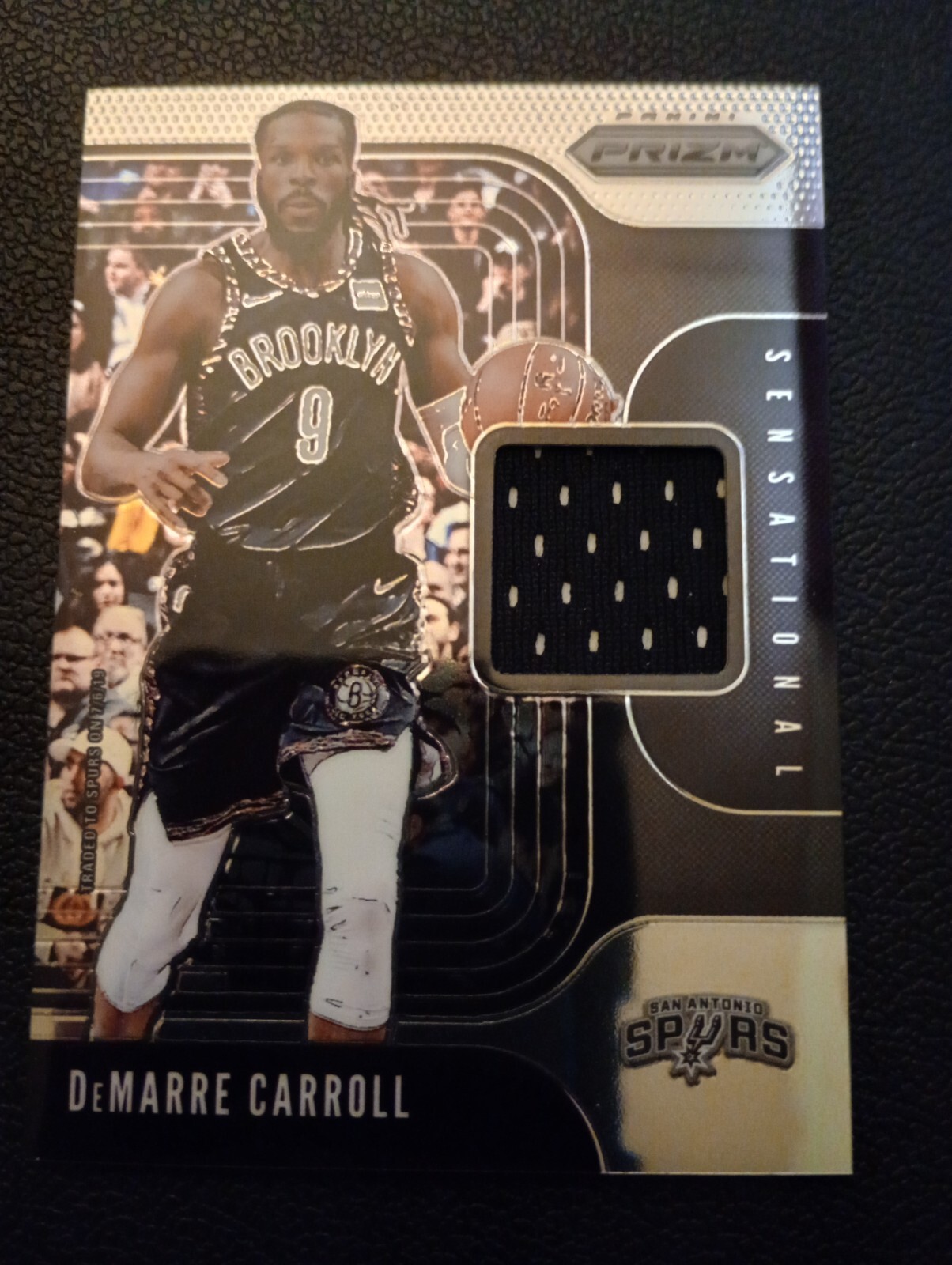 2019-20 Prizm DeMarre Carroll JERSEY Spurs
