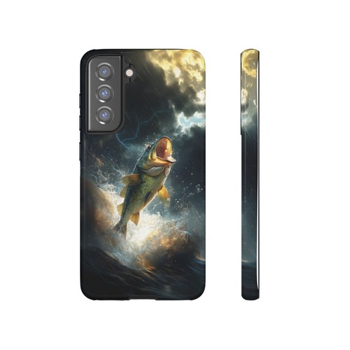 Big Mouth Bass Fish Thunderstorm River - Phone Case for iPhone, Galaxy, Pixel - 第 274/281 張圖片