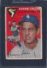1954 Topps #039 Sherm Lollar White Sox Poor 54T39-100515-9