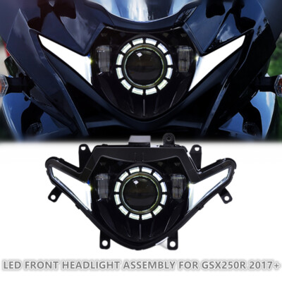2017+ Suzuki GSX250R 1X Full LED Headlight Assembly Angel