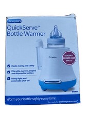THE FIRST YEARS QUICK SERVE BOTTLE WARMER HEATS EVENLY READY LIGHT NEW OPEN BOX