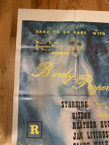 Original Movie Poster - Barely Proper 1975 - Picture 2 of 5