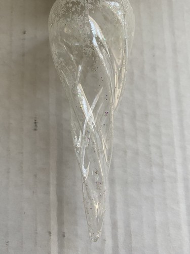 Christopher Radko Nussknacker Eiszapfen Weihnachten 10" Glas Ornament 1997 im Ruhestand - Bild 9 von 11