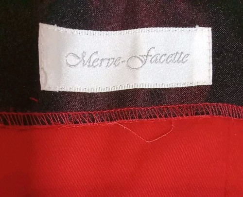 Spaghetti Strap Formal Dress,Black Bodice, Floral Skirt By Merve- Facette Small - Picture 7 of 7