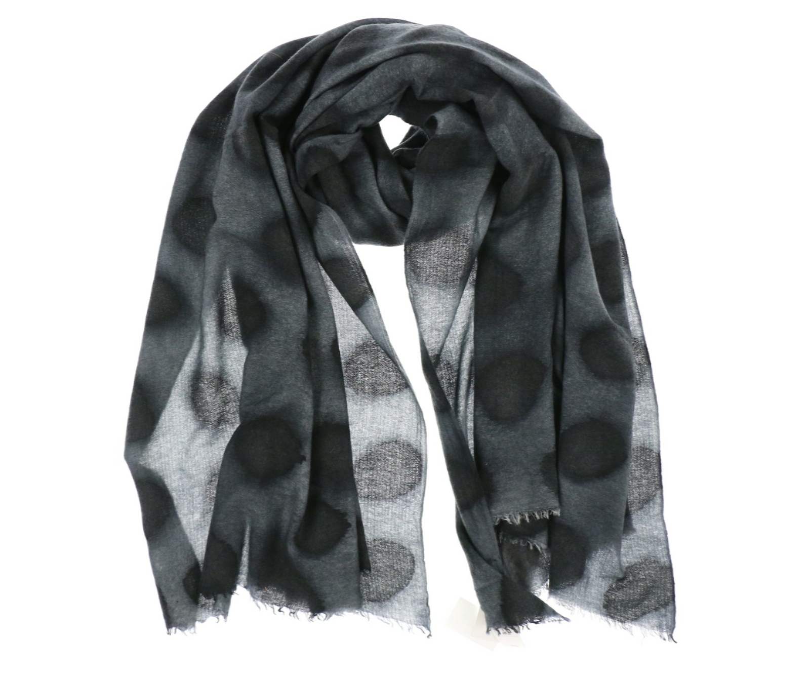 Bindya 'Mujeres Demonios Gris Negro Cachemira Bufanda 260156