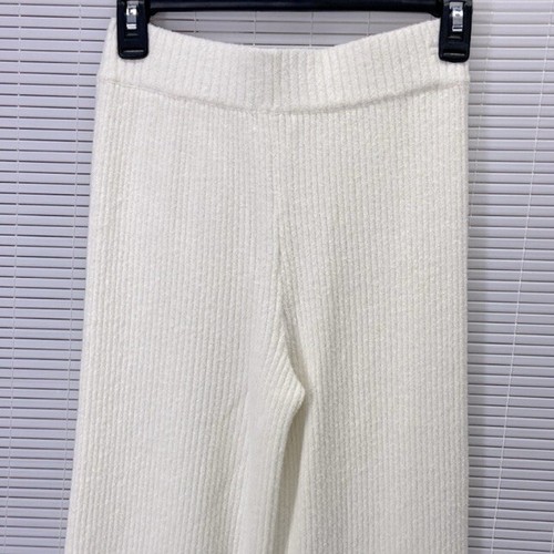 Lovers and Friends Lounge Cream Ribbed Knit Pants - Picture 4 of 5