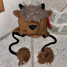 New ZooZatz Colorado Buffalos NCAA Mascot Knit Beanie Tassel Hat Buffaloes