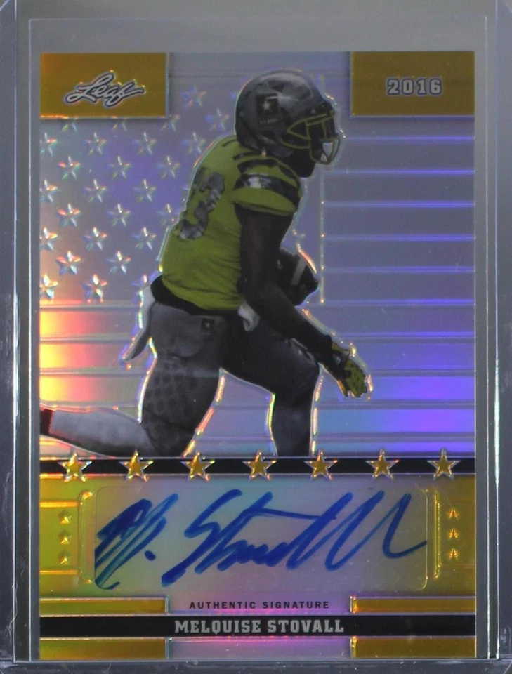 American Flag Gold Blank Back Proof