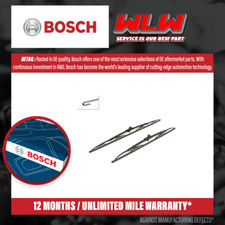 2x Wiper Blades (Pair) fits RENAULT TRAFIC Mk2 Front 2.0 1.9D 2.0D 2.5D 01 to 14