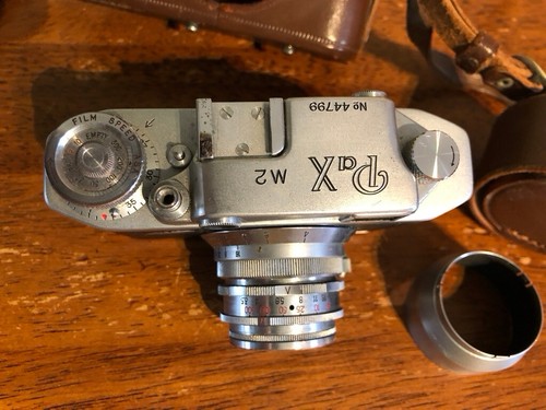 Vintage Yamamoto Pax camera with original leather case and rare extra lense. - Picture 6 of 12