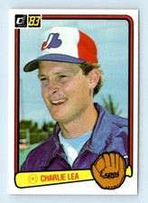 1983 Donruss Charlie Lea Montreal Expos #414