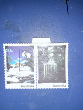 Australia 1978 National park series joined pair 20c
