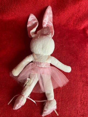 Pink Ballerina Bunny with Long Ears by Burton + Burton - Picture 6 of 9