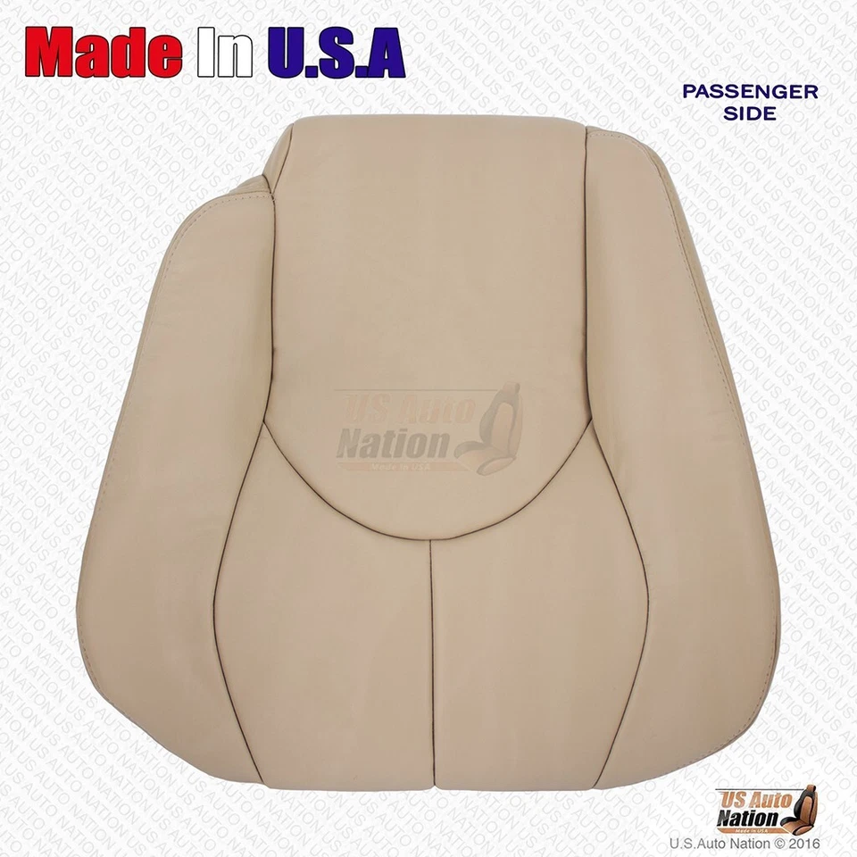 1996 - 2002 Fits Mercedes Benz SL600 Driver & Passenger Tops Leather Cover Tan - Image 3 of 4