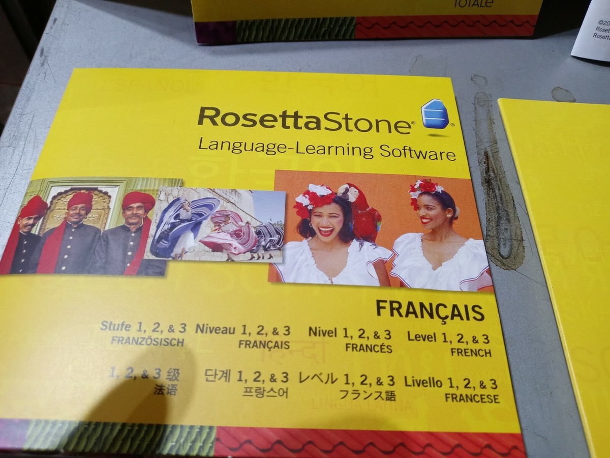 Rosetta Stone : French Level 1-3 with Audio Companion 1 | eBay