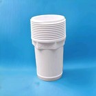1.5" Pool PVC Fitting White | Slip x MPT Connector