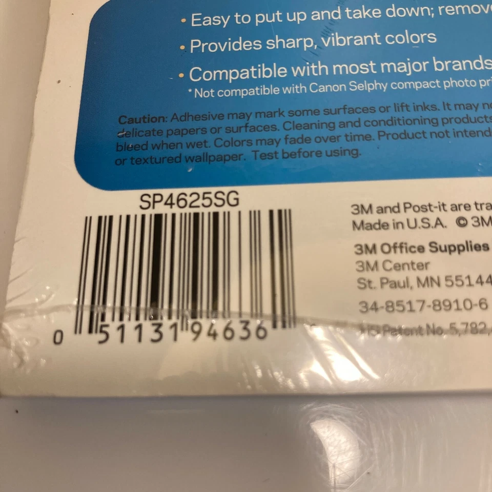 Post-It Print Peel and Stick 4x6 Semi Gloss Picture Paper 25 Sheets - Image 3 of 4