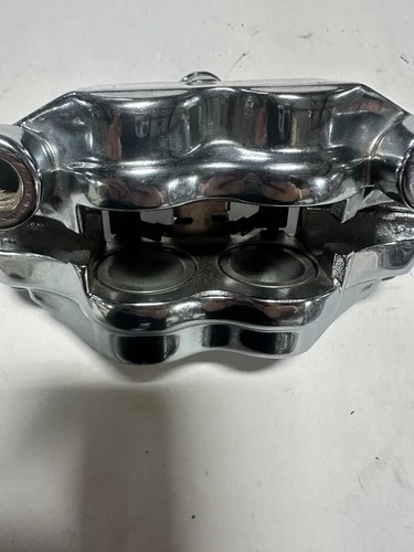 08-12 SUZUKI HAYABUSA CHROME FRONT LEFT CALIPER NO PADS - USED - Picture 5 of 5