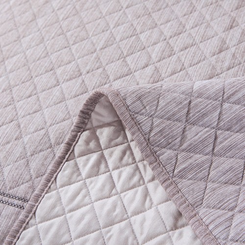 Juego de colcha acolchada gris lavanda DaDa ropa de cama acolchada gris lavanda doble - Imagen 6 de 12
