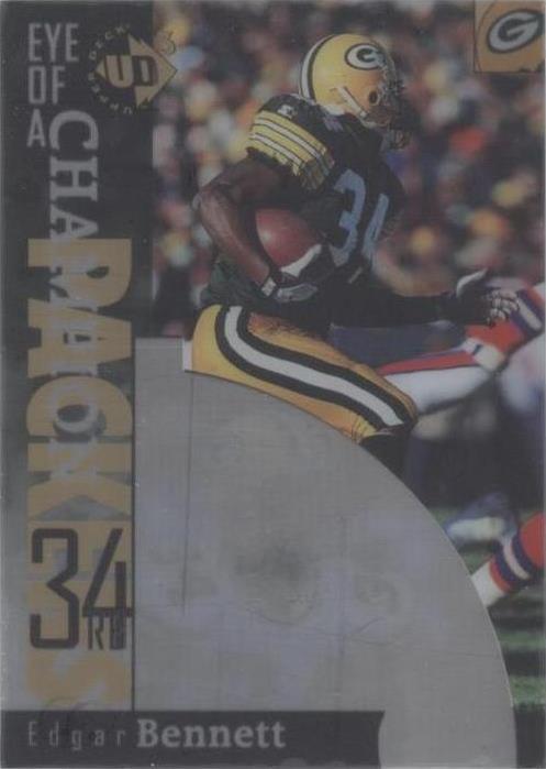 1997 Upper Deck UD3 Edgar Bennett #39 - 1 of 2