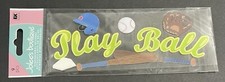 Jolee  s Boutique PLAY BALL 9pcs Dimensional Scrapbooking Stickers RARE