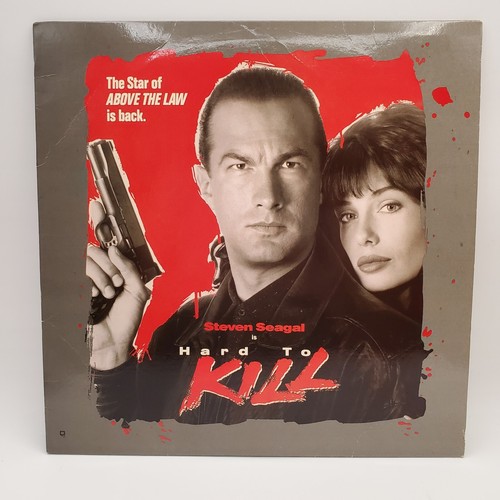 Hard to Kill Laserdisc Movie Steven Seagal Kelly LeBrock Extended Play 1990 R - Picture 2 of 18