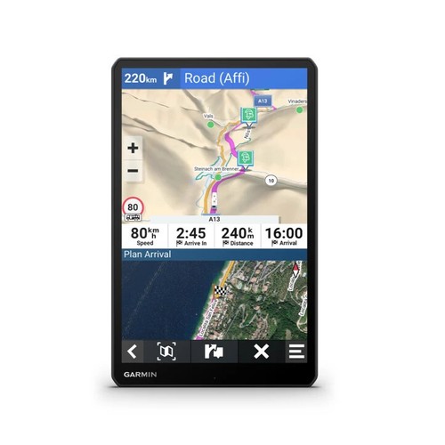 NAVIGATORE GARMIN CAMPER 1095 DISPLAY 10" WIFI TRAFFIC METEO NUOVO OCCASIONE! - 第 11/11 張圖片