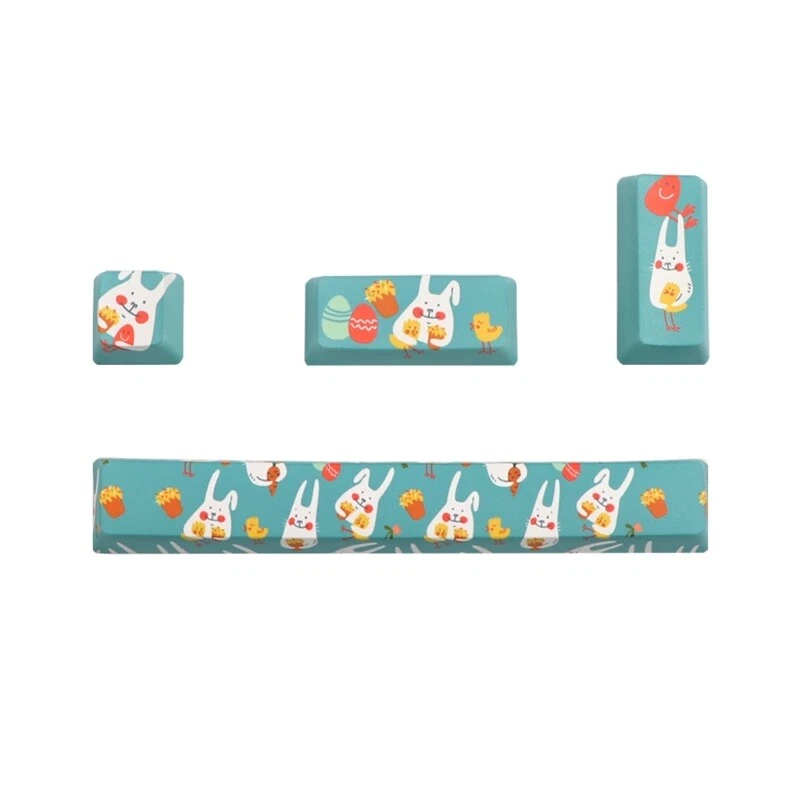 Custom Mechanical Keyboard Keycap OEM 4-Key 5-Side Dye Sub Customization