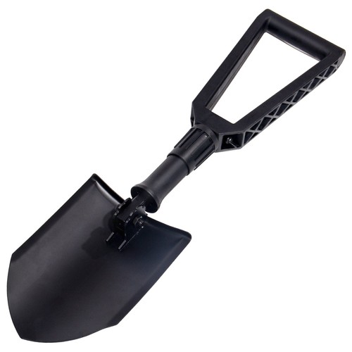 Klappspaten , Spaten Garten , Schaufel aus hochfestem Karbonstahl , Gebrauch - Bild 1 von 7