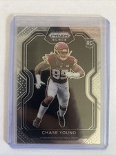 Chase Young - 2020 Prizm BLACK ROOKIE #PB-21 - Washington Commanders RC
