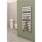 Energy Atlanta Designer Towel Rails / Radiators in Polished Chrome Finish