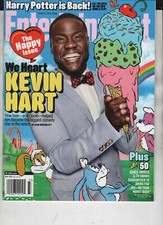 KEVIN HART ENTERTAINMENT WEEKLY MAGAZINE AUGUST 12 2016 NO LABEL