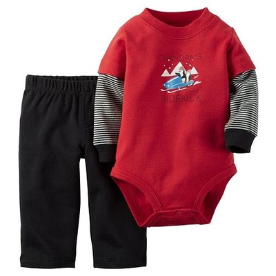 SIZE: 0-3M 24M *NWT- CARTER/'S BABY BOY/'S 2-PC OUTFIT SET