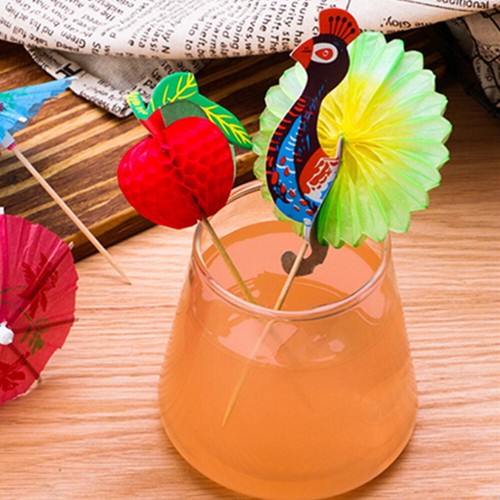100pcs Drink Umbrellas Umbrellas Cocktail Party Cocktail Umbrellas For Drinks - Picture 6 of 11