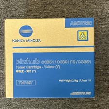 Konica Minolta - Toner Cartridge TNP-49Y (Yellow) Bizhub C3851 (NEW IN BOX) OEM