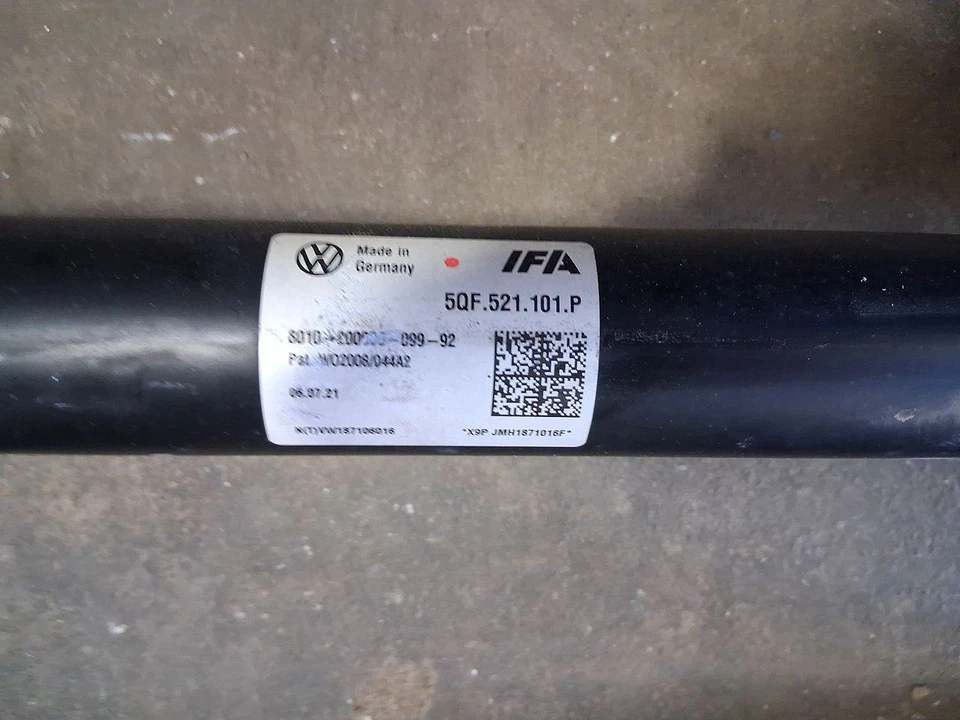Rear Drive Shaft 5QF521101P Fits 19-23 AUDI Q3 3050450 - Изображение 2 из 4