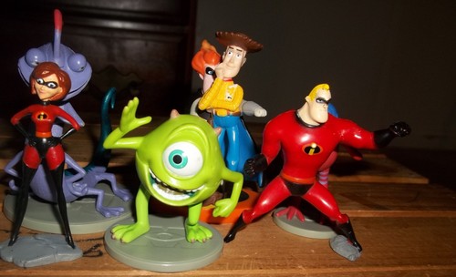 Menge 10 Disney Pixar Unglaubliche Monster inkl. Toy Story PVC Figuren 2-4" - Bild 12 von 12