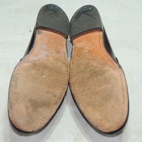 Allen Edmonds Walden Mens Size 13 D Penny Loafer Dress Shoe Burgundy Leather USA - Picture 10 of 15