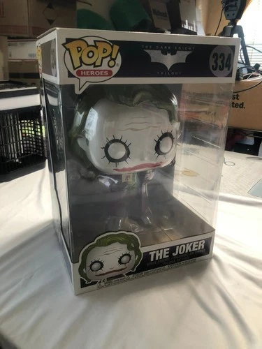 Brand New Funko Pop The Dark Knight Trilogy: The Joker 10" Jumbo #334