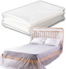 12 Pack 9x12 FT Heavy Duty Plastic Drop Cloth Waterproof Painters Tarp