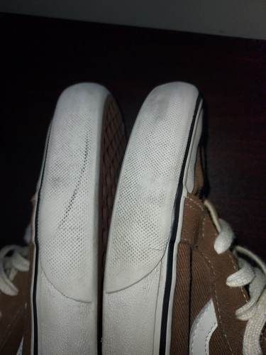 Vans Men's Sk8 Hi 9M Lace Up Athletic Skateboarding (Women's 10.5) Brown - Picture 14 of 21